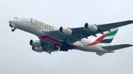 Airbus A380 – vzlet za silného deště a větru. Stojí za to vidět